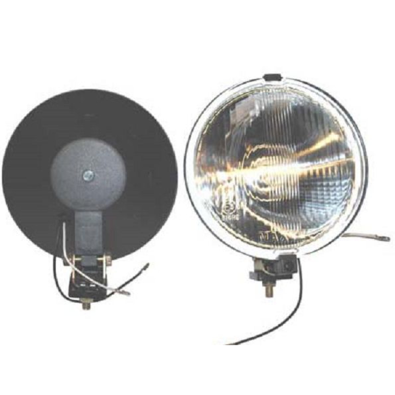 VLT043A Verstraler set zwart 170mm rond